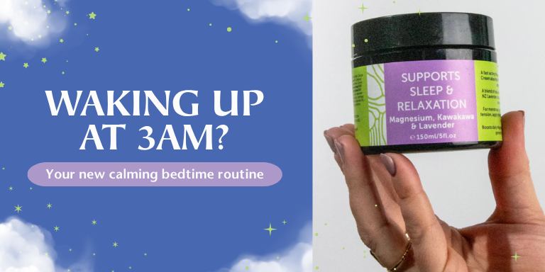 Waking up at 3am? How magnesium can help you sleep through the night