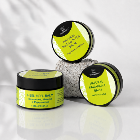 Wild Kiwihearts create natural and organic skin care products in a sustainable and cruelty-free manner. Browse our range.
