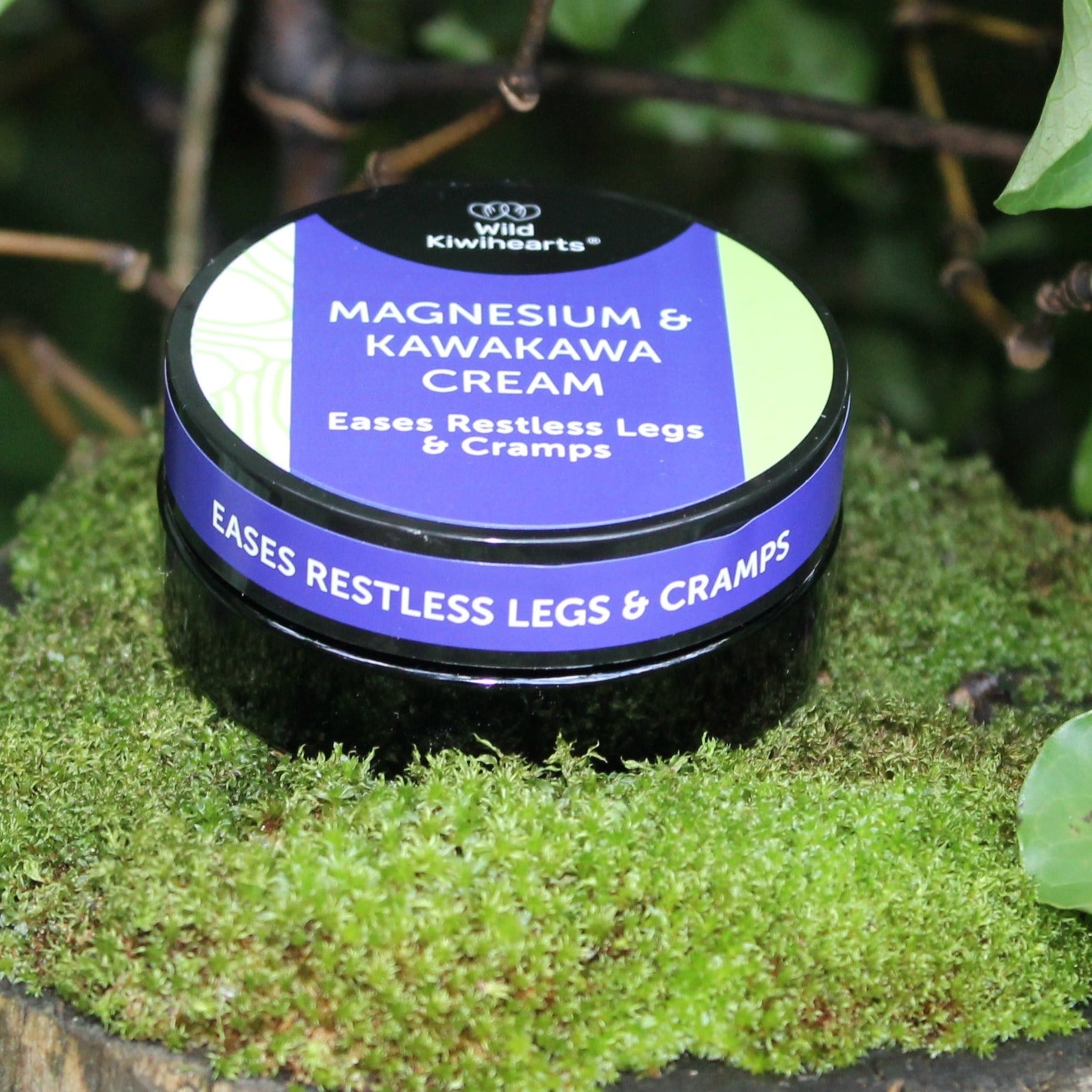 Magnesium & Kawakawa Cream 50ml Wild Kiwihearts