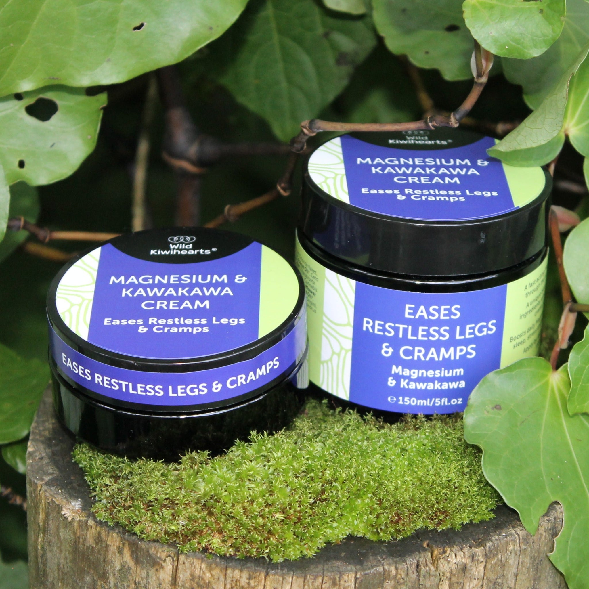 Magnesium & Kawakawa Cream 50ml Wild Kiwihearts