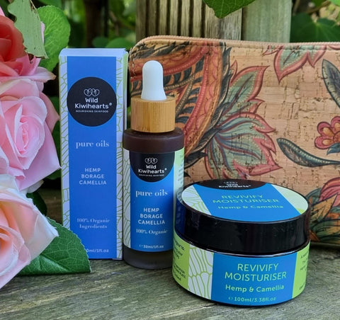 Wild Kiwihearts create natural and organic skin care products in a sustainable and cruelty-free manner. Browse our range.

